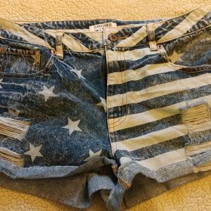 Forever21 Americana shorts